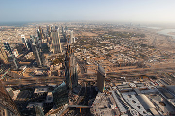 Obraz na płótnie Canvas Dubai, UAE, January 4, 2016. 