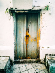 vieille porte de la Médina de Badjanani aux Comores