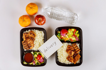 Order food online or by phone from home or work.