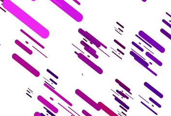 Light Pink, Blue vector backdrop with long lines.