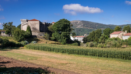 Fototapeta premium Castle of Vimianzo, Galicia, Spain