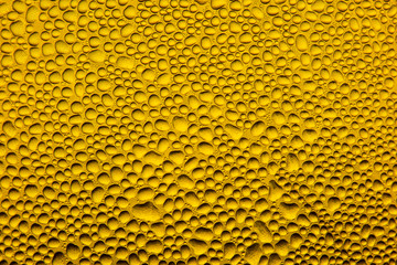 water drops on a yellow background,Russia, Abstract, Alcohol - Drink, Backgrounds, Bleached