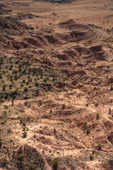 Foothills Climb From Valley Floor