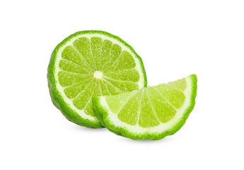 Bergamot isolated on white background