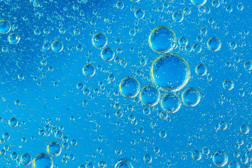 Air bubbles in the water background.Blue tone,Backgrounds, Abstract Backgrounds, Water, Bubble, Soda