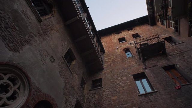 Juliet's balcony in Verona