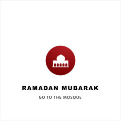 Muslim icon during Ramadan vector