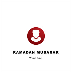 Muslim icon during Ramadan vector