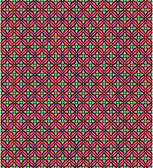 Gorgeous ornamental pattern with colorful background