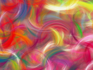 red abstract fractal background 3d rendering illustration