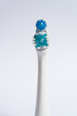 electric toothbrush head front view