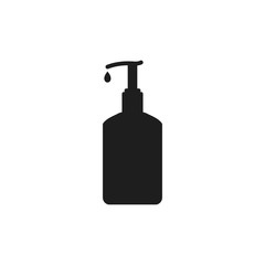 Lotion, Cream bottle icon. Editable Vector EPS Symbol Illustration.