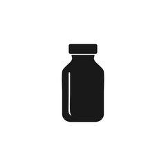 Medicine Bottle icon. Editable Vector EPS Symbol Illustration.