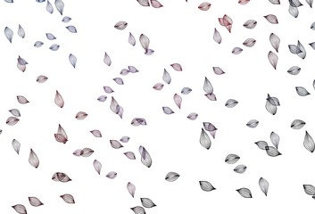 Light Blue, Red vector sketch background.