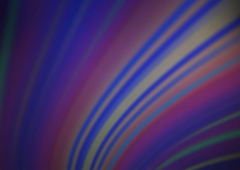 Dark Purple vector blurred and colored template. Modern geometrical abstract illustration with gradient. The template can be used for your brand book.