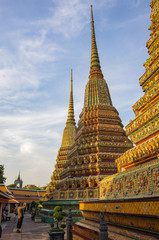 Fototapeta na wymiar Wat Pho or Wat Phra Chetuphon, Temple of the Reclining Buddha. Bangkok, Thailand
