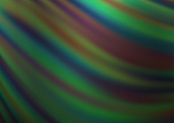 Dark Green vector abstract bright template. A vague abstract illustration with gradient. A new texture for your design.