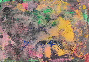 Silver grey texture, gouache