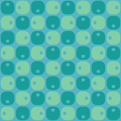 Midcentury geometric retro design. Timeless seamless pattern.