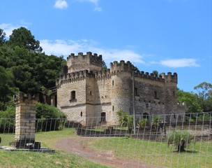 Fototapeta na wymiar ruins of the castle