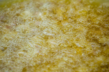 thai food Fried pork cooking