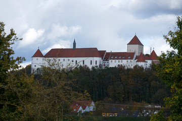 castle in the mountains