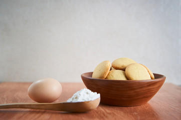 Ingredientes galletas de mantequilla