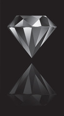 Brilliant Diamond game on white and black backgrounds