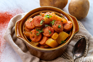 Hungarian Potato Goulash Stew