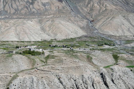 Leh,aldakh,Jammu And KashmirIndia-17-04-2019:Photos taken in Leh,Ladakhregion,India.