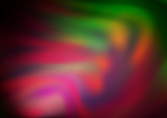 Dark Pink, Green vector blurred bright template. Colorful abstract illustration with gradient. The template for backgrounds of cell phones.