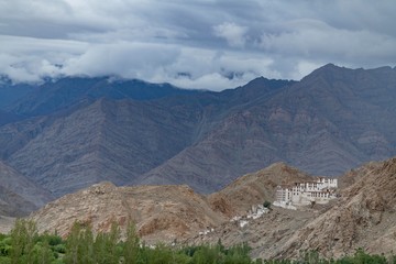 Fototapeta premium Leh,aldakh,Jammu And KashmirIndia-17-04-2019:Photos taken in Leh,Ladakhregion,India.