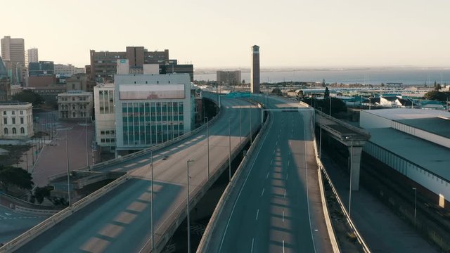 Highway empty South Africa