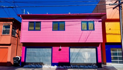 colorful Venice Beach in California