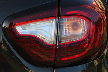 headlight of a car