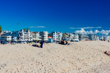 colorful Venice Beach in California