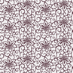 seamless lace floral background