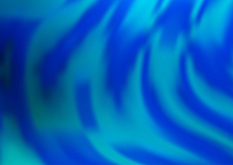 Light BLUE vector background with abstract lines. A vague circumflex abstract illustration with gradient. A completely new template for your business design.