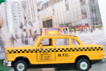 Yellow cabs NYC. The taxicabs of New York City