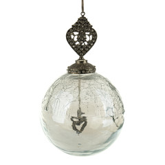 Christmas new year ball isolated decorative element