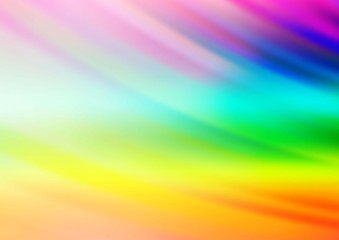 Obraz premium Light Multicolor, Rainbow vector pattern with narrow lines. Modern geometrical abstract illustration with staves. Best design for your ad, poster, banner.