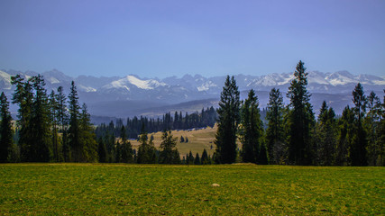 Panorama Tatr z Maury Spiskiej