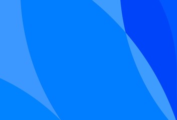 Light BLUE vector template with bubble shapes.