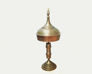 A manufactured bell metal product called Xorai is one of the traditional symbols of Assam, India. It is considered as an article of great respect by the people of Assam. It is used in felicitations. 