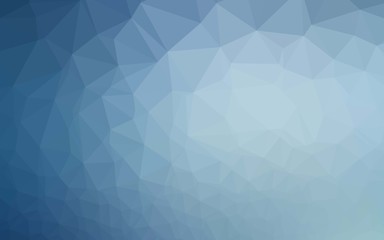 Fototapeta premium Light BLUE vector abstract polygonal texture. Shining colored illustration in a Brand new style. Completely new template for your business design.