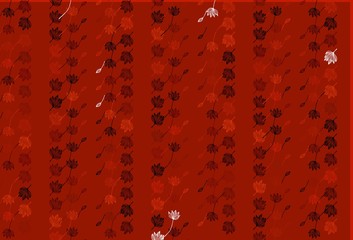 Light Red vector doodle template.