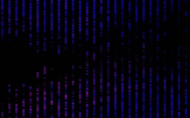 Dark Pink, Blue vector backdrop with long lines. Glitter abstract illustration with colored sticks. Pattern for websites, landing pages.