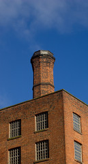Fototapeta na wymiar Mill chimney in Manchester