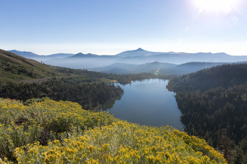 Caron Pass scenic overlook