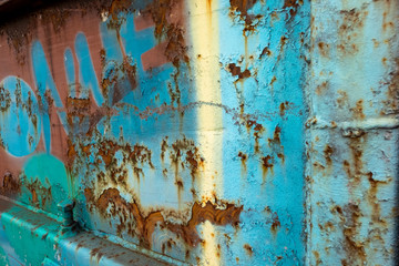 rusty metal background